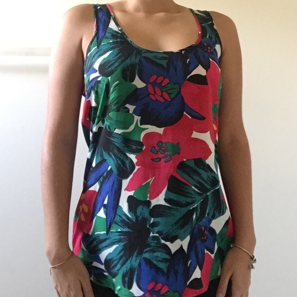 Floral Armani Exchange Top.